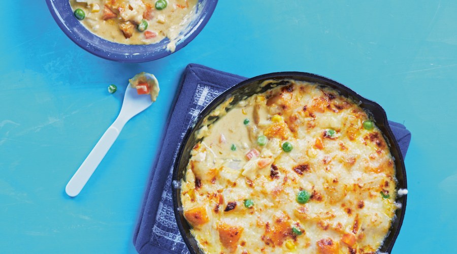 waffles and mochi delicioso stew