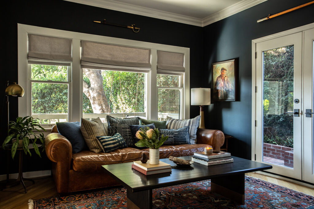 Den Seating in Silver Lake House by Elizabeth Backup