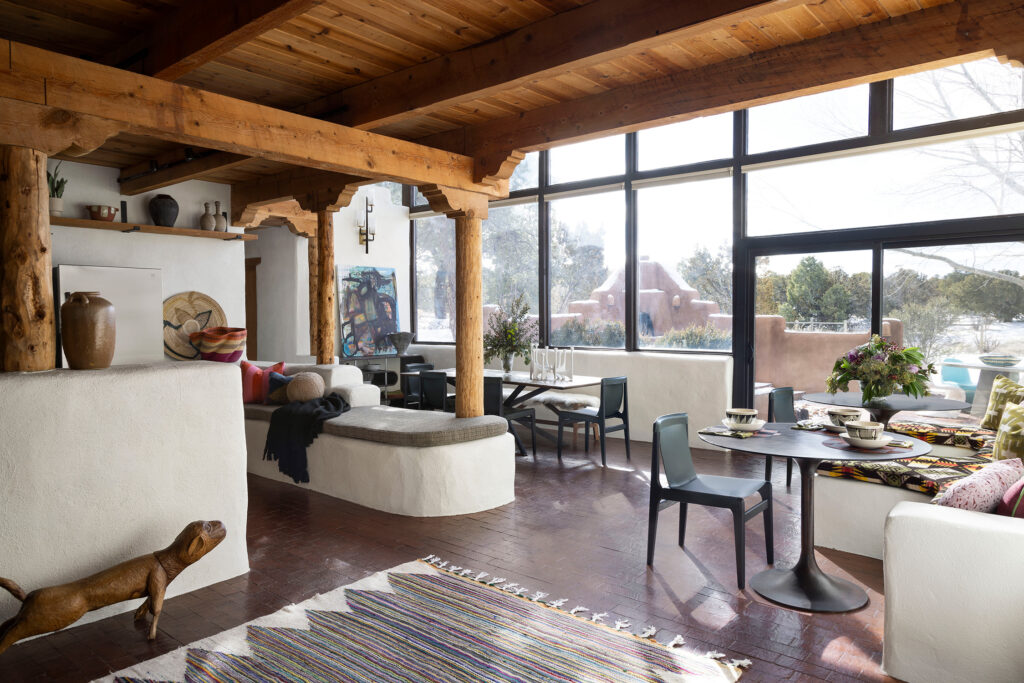 Dining Area in Santa Fe House by Atelier Interior Design