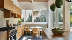Dining Area in Galley Kitchen by Kirsten Blazek