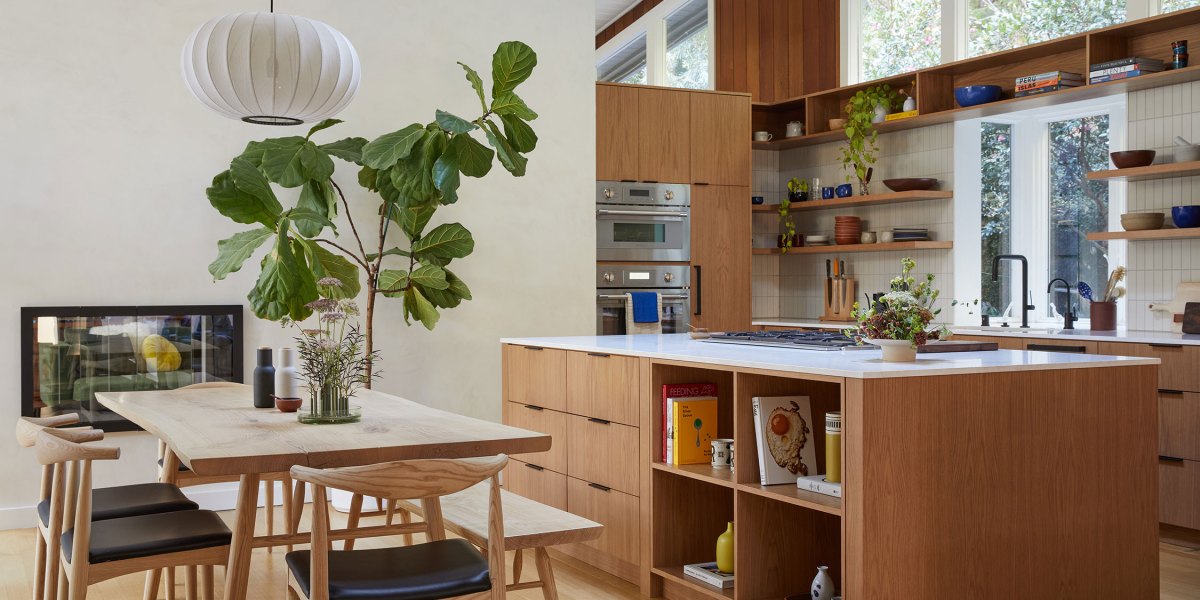 Dining Area in Marin House by Cathie Hong