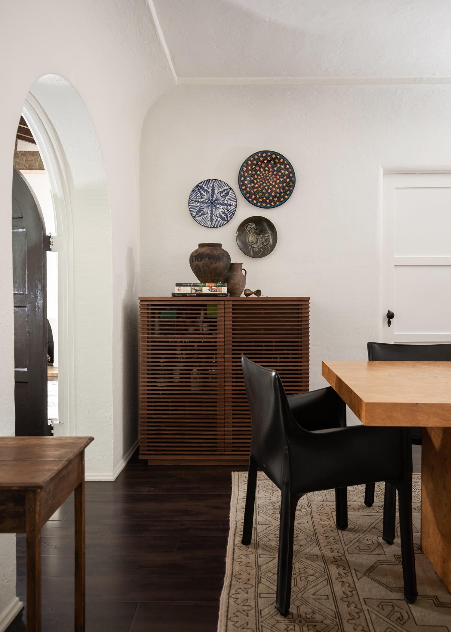 Dining Room Bar in Pasadena Bungalow by Shialice Spatial Design