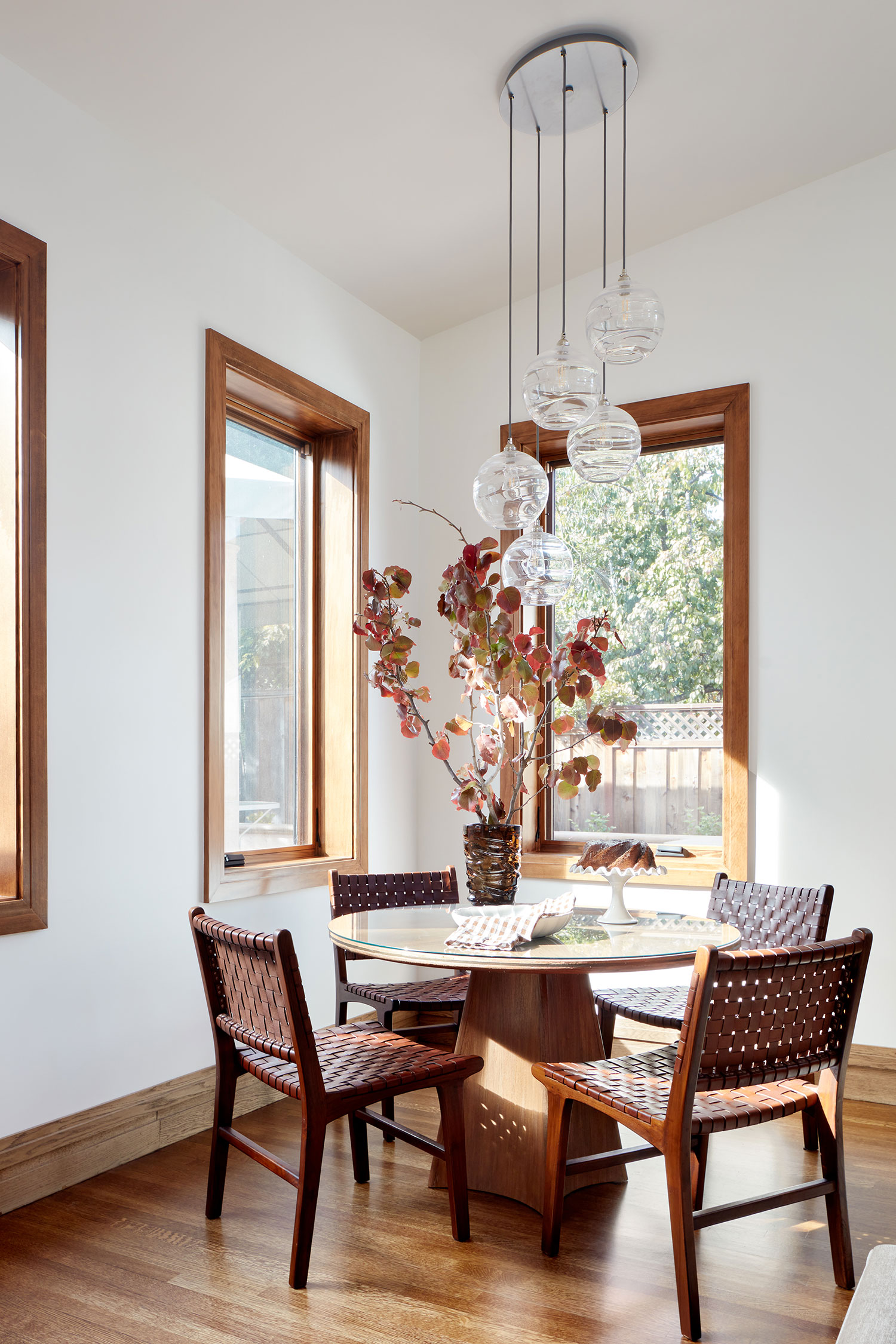 Dining Nook in Hillsborough House by Amy Kopp