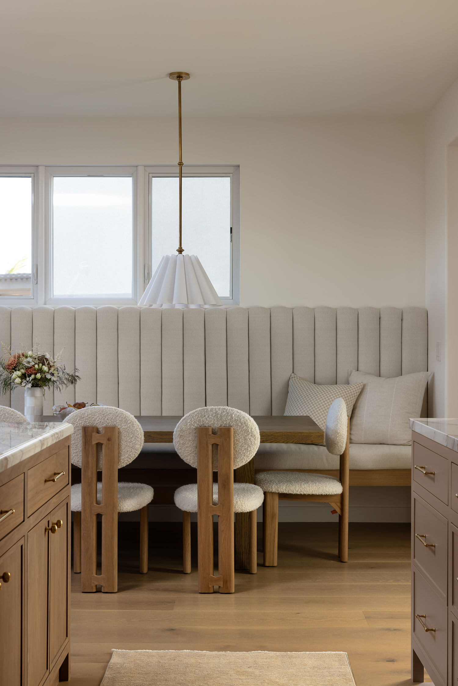 Dining Nook Moorpark Reno by Madison Nicole Design