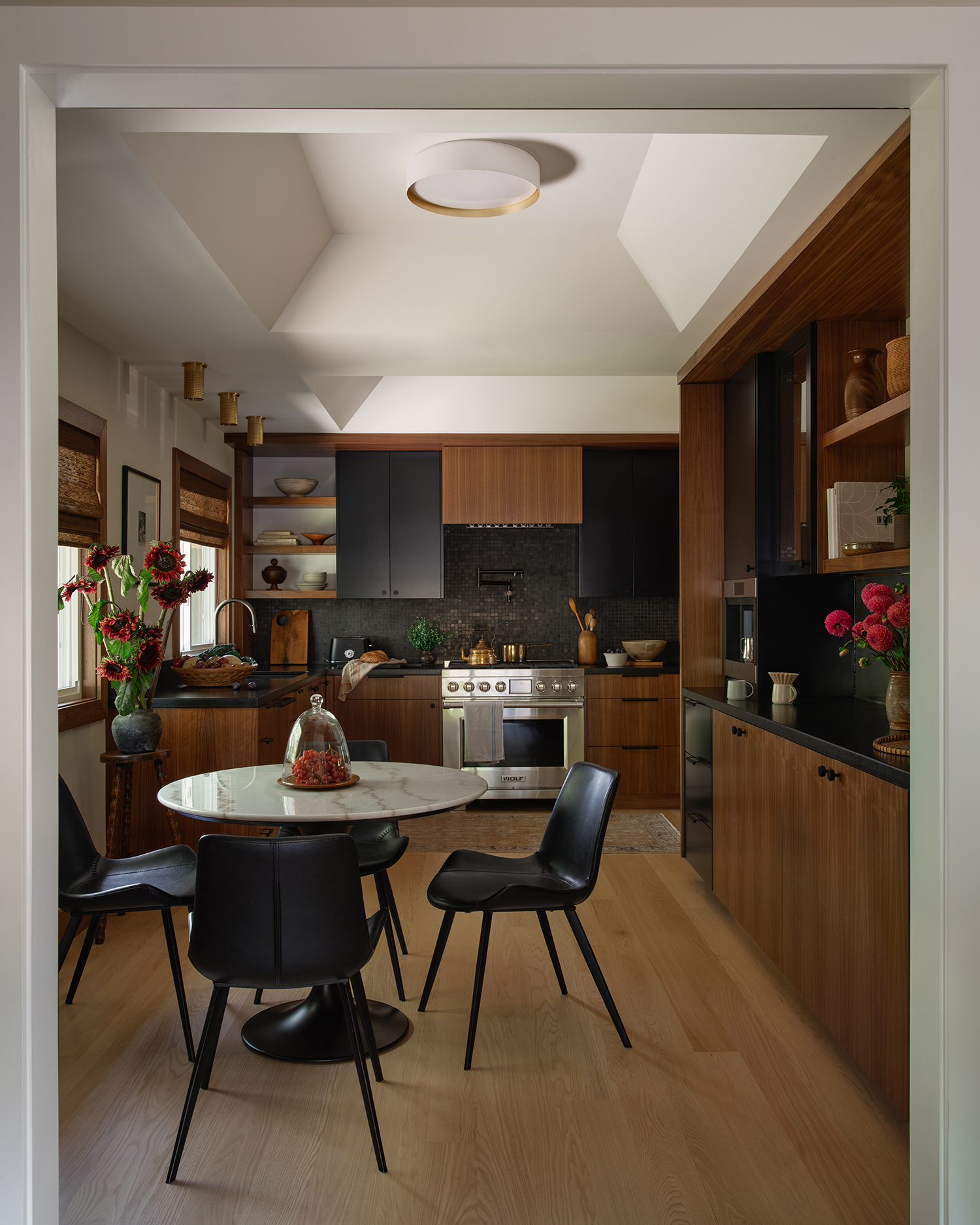 Dining Nook SF Kitchen Makeover by Danielle Lievre