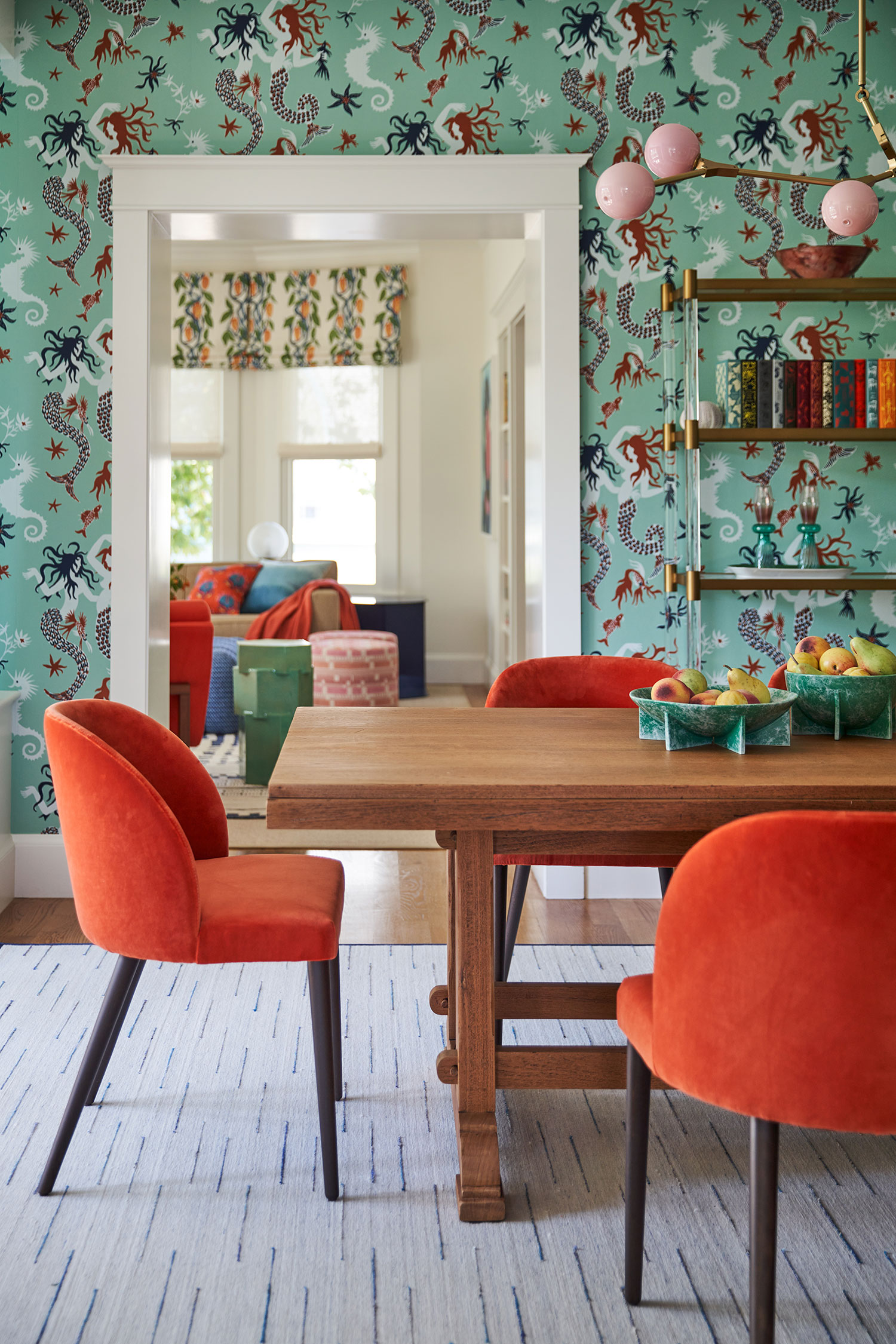Dining Room in Healdsburg Vacation Home by Studio Munroe