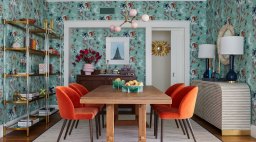 Dining Room in Healdsburg Vacation Home by Studio Munroe