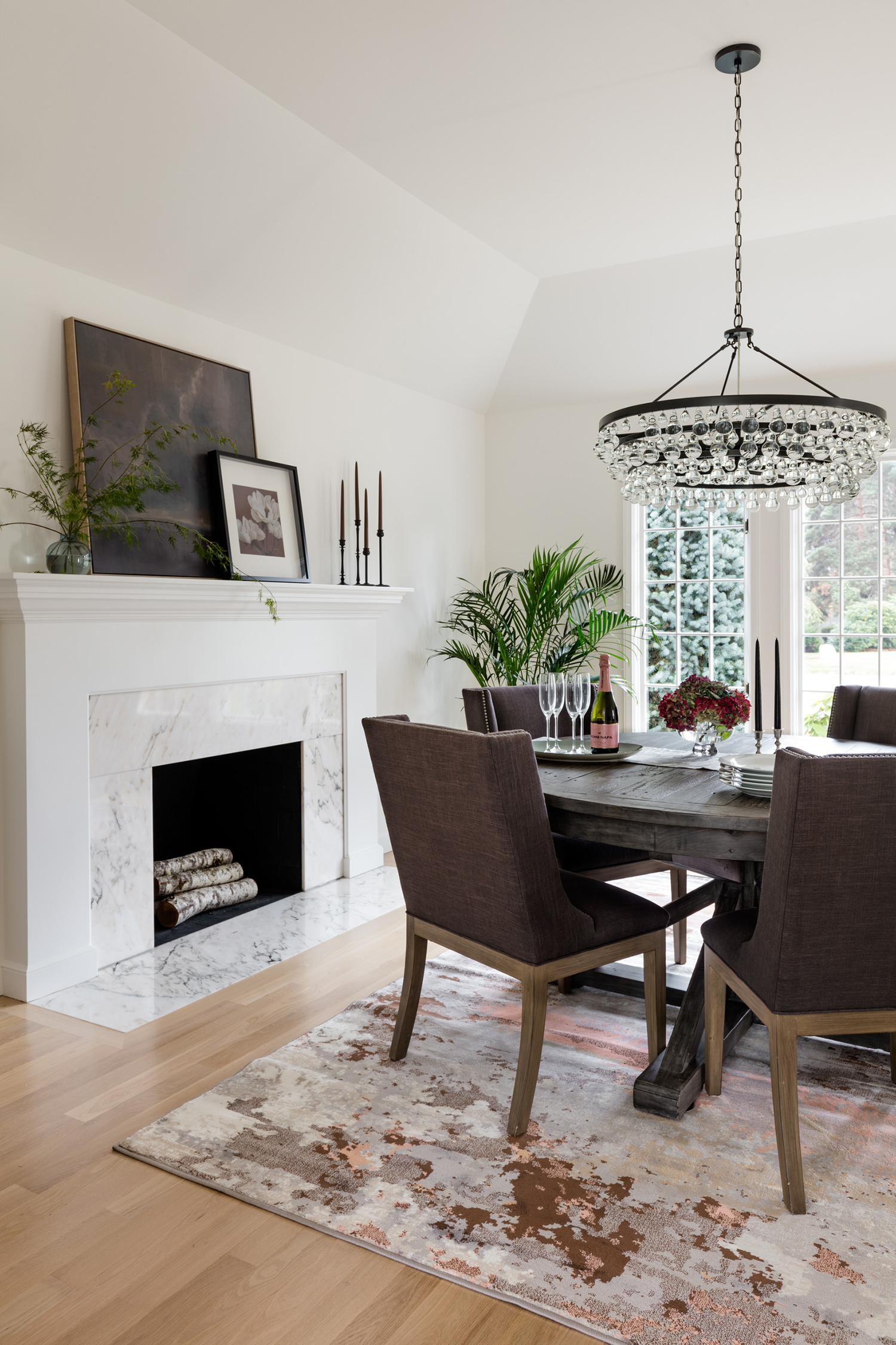 Dining Room Lake House by Shannon Adamson