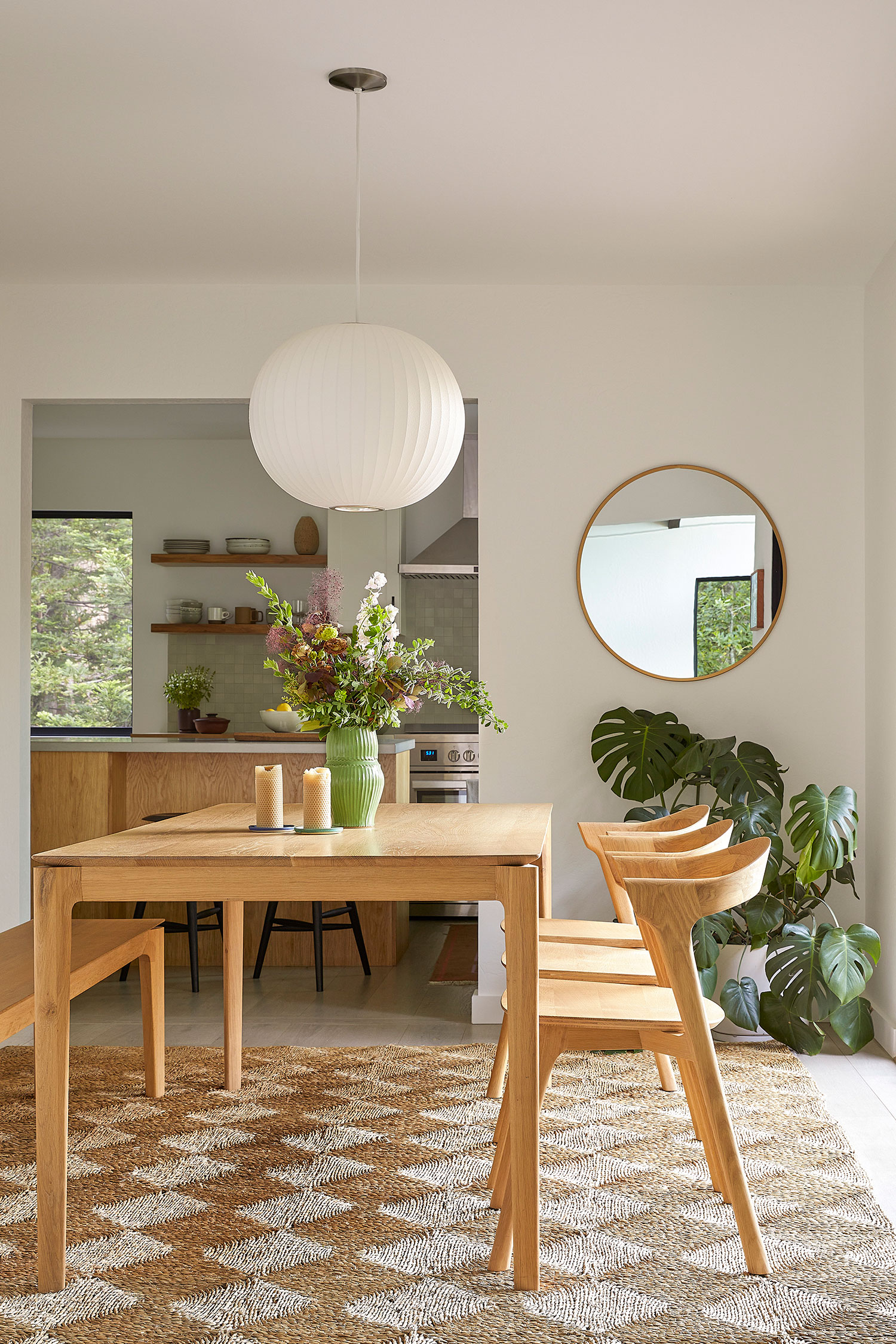 Dining Room in Mill Valley House by Field Theory