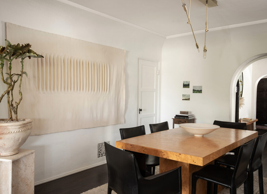 Dining Room in Pasadena Bungalow by Shialice Spatial Design