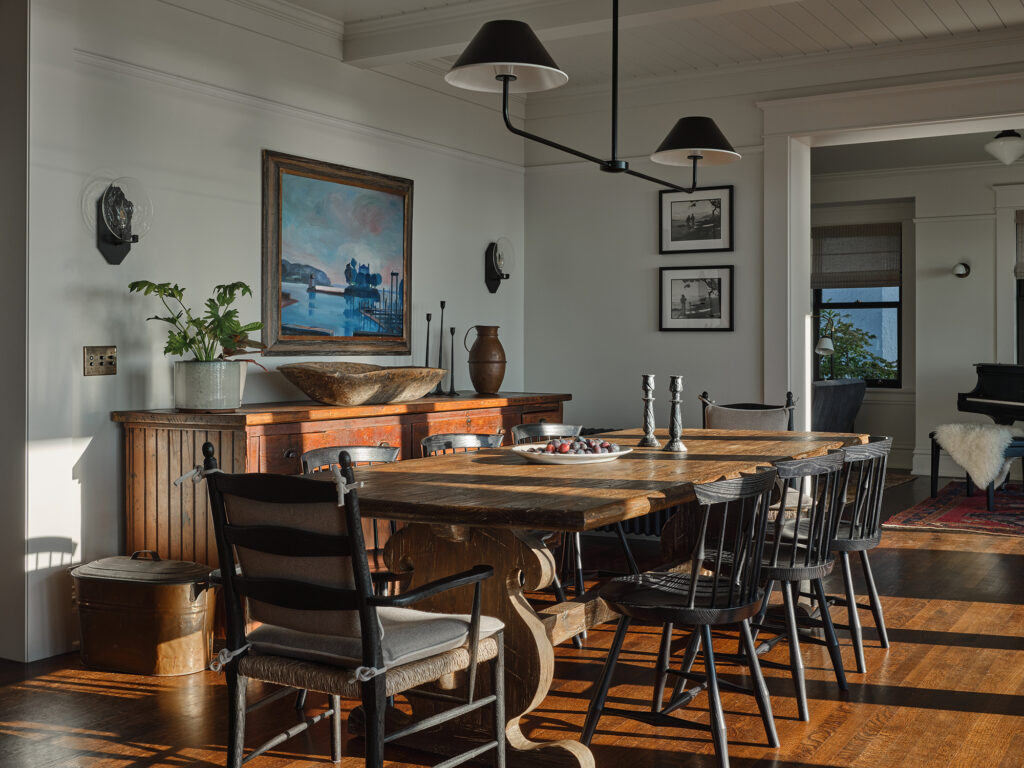Dining Room in Washington House by Lisa Staton