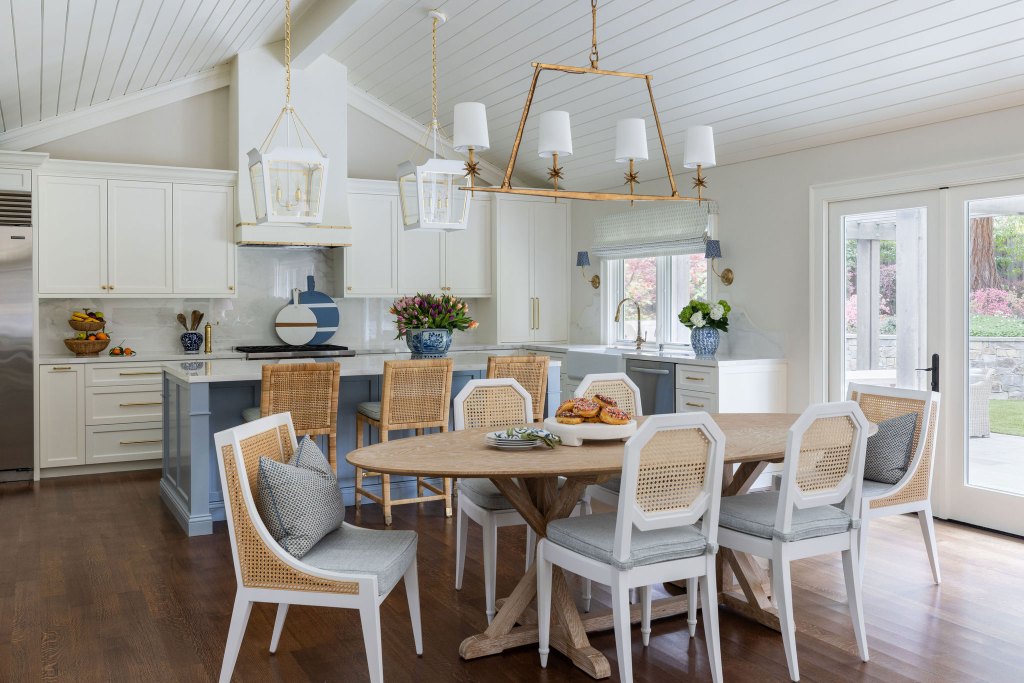A Bay Area Kitchen Gets a Preppy East Coast Makeover