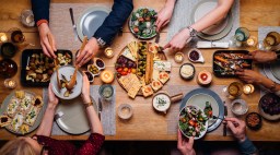 Dinner Table Entertaining