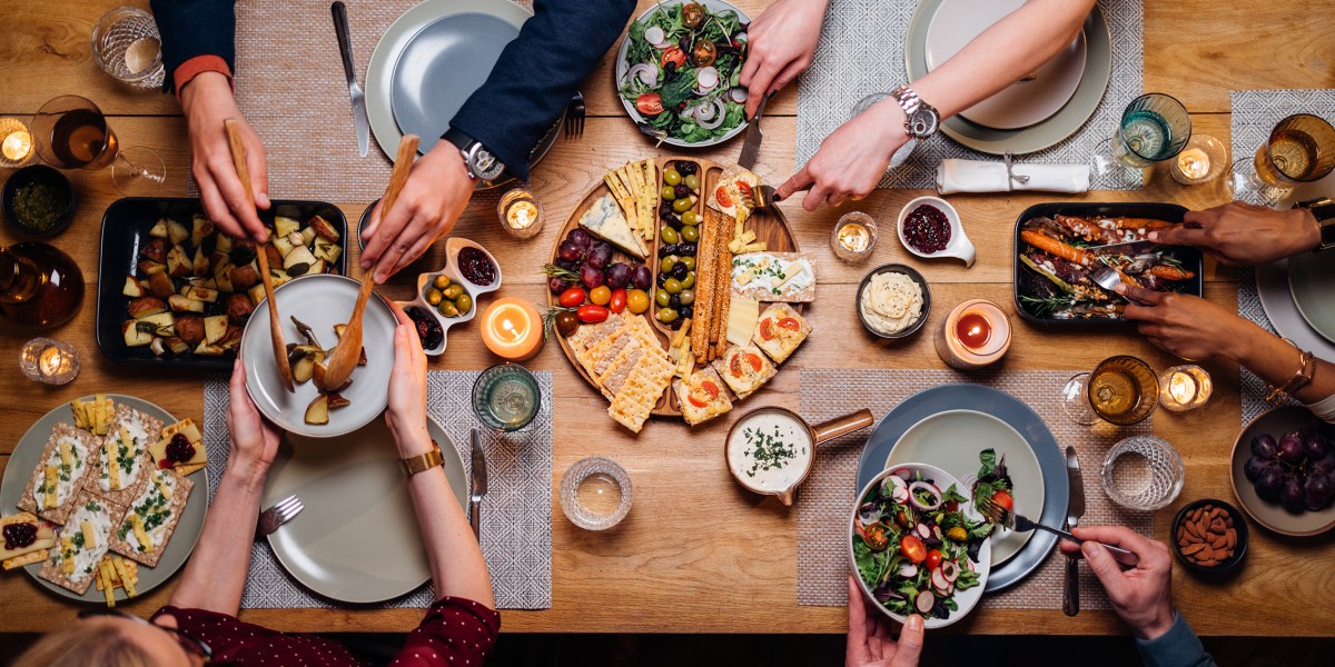 Dinner Table Entertaining