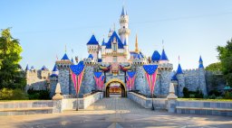 Disneyland Castle 70th Anniversary