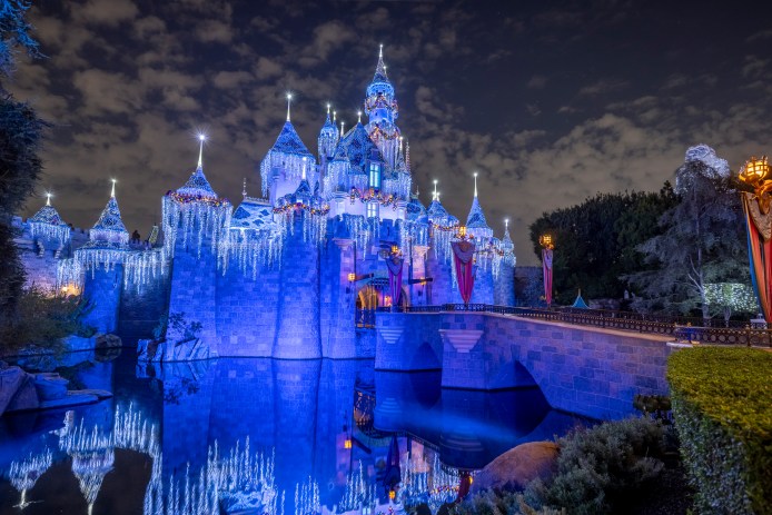 Disneyland Castle Holiday