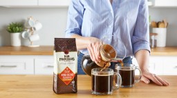 Chemex and Bag of Don Francisco Kona Blend