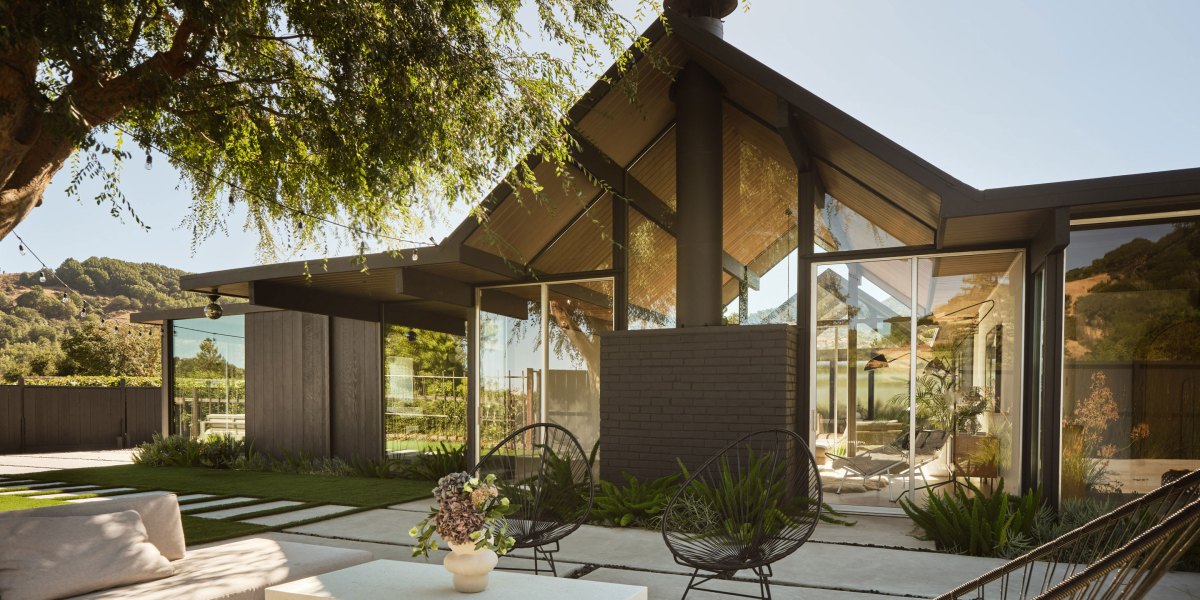 Double A-Frame Eichler by Tamara Marsh