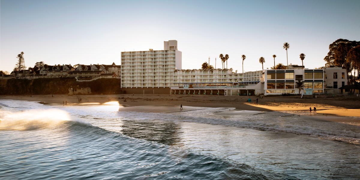 Dream Inn Santa Cruz, View from Ocean