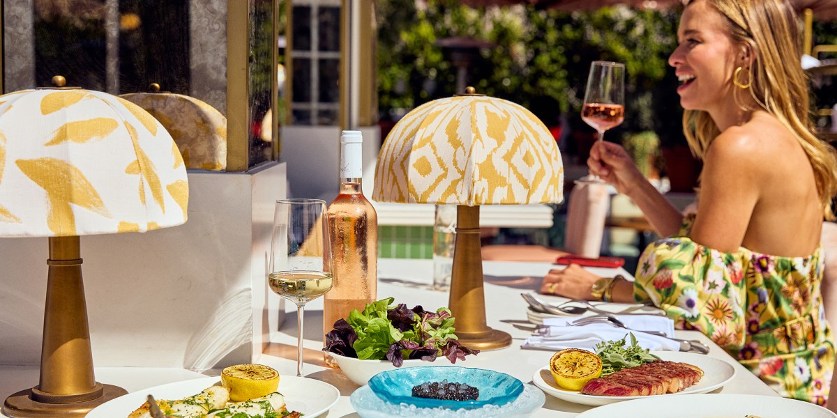 Marissa Hermer at Chez Mia