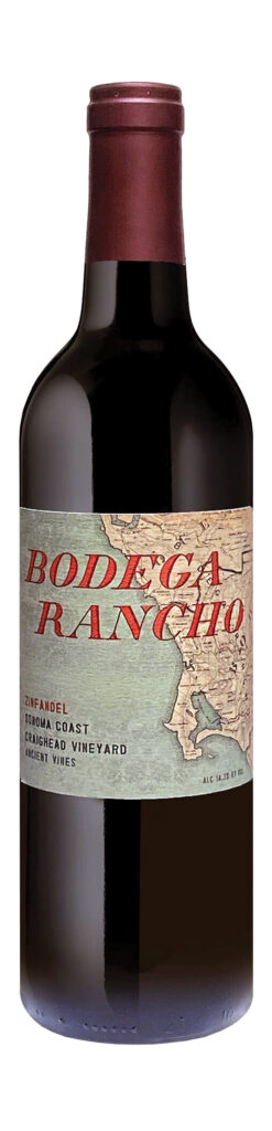 2018 Bodega Rancho Zinfandel, Craighead Vineyard, Sonoma Coast