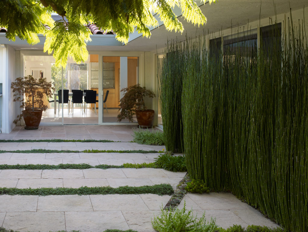 Palos Verdes courtyard