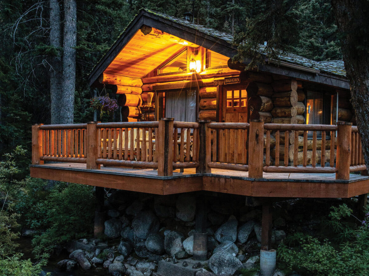 Lone Mountain Ranch Cabin Exterior