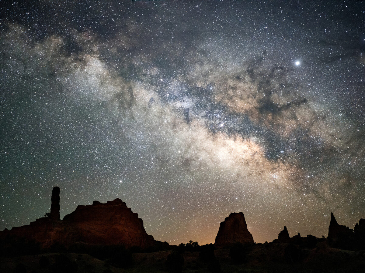 Kodachrome Basin Utah Night Sky