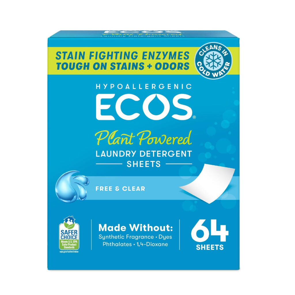 ECOS Laundry Detergent Sheets