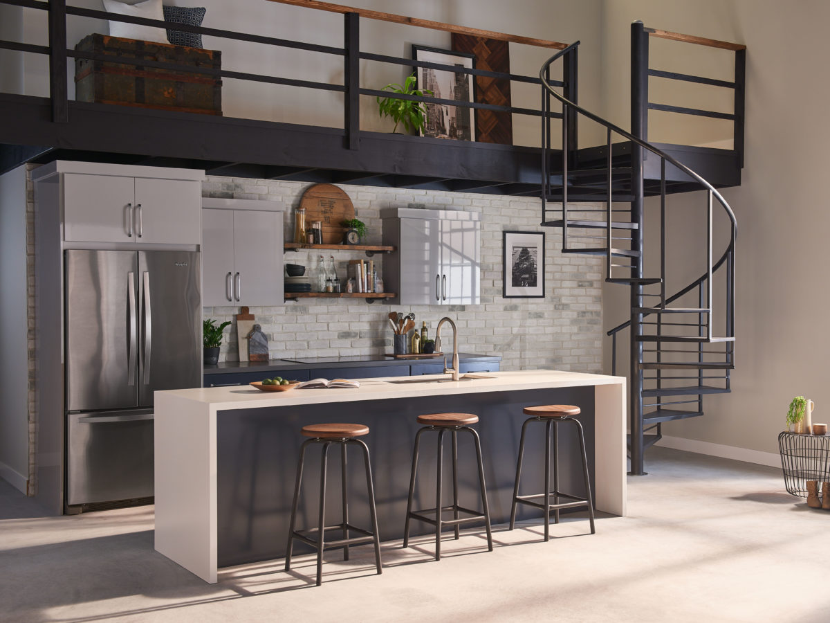 Living Room and Kitchen