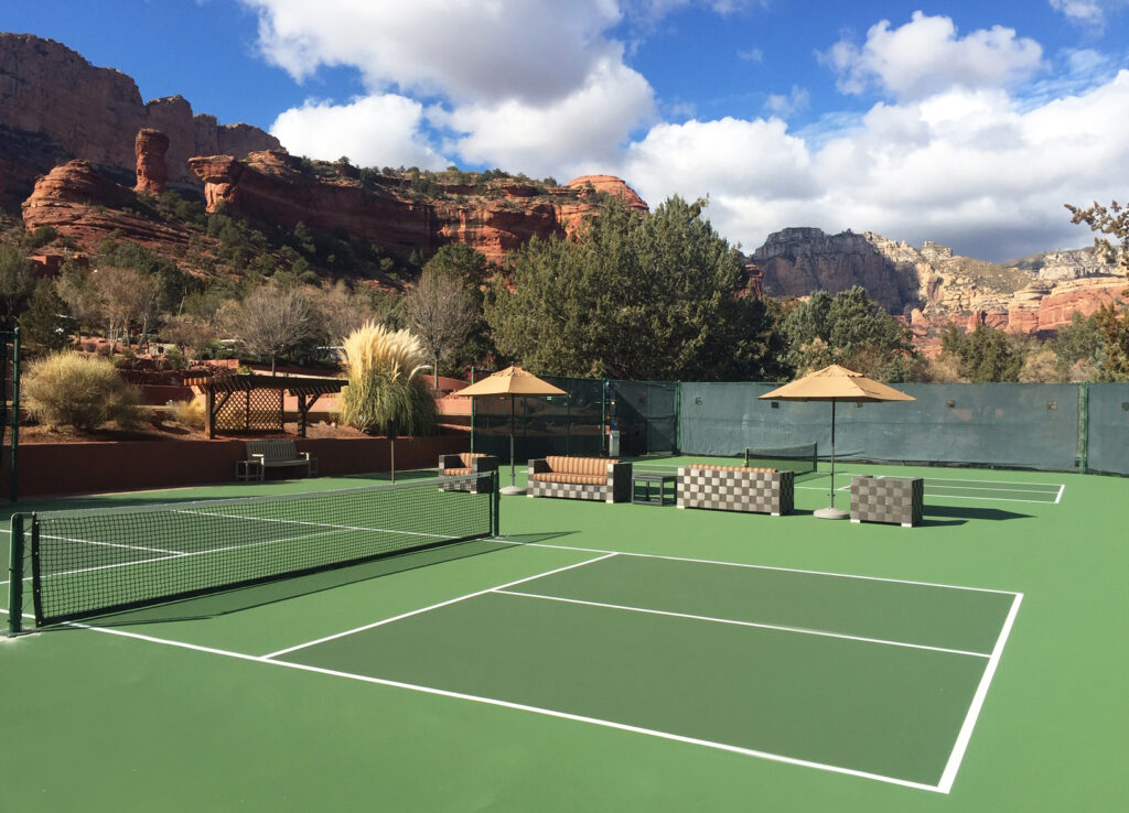 Enchantment Resort Pickleball Courts