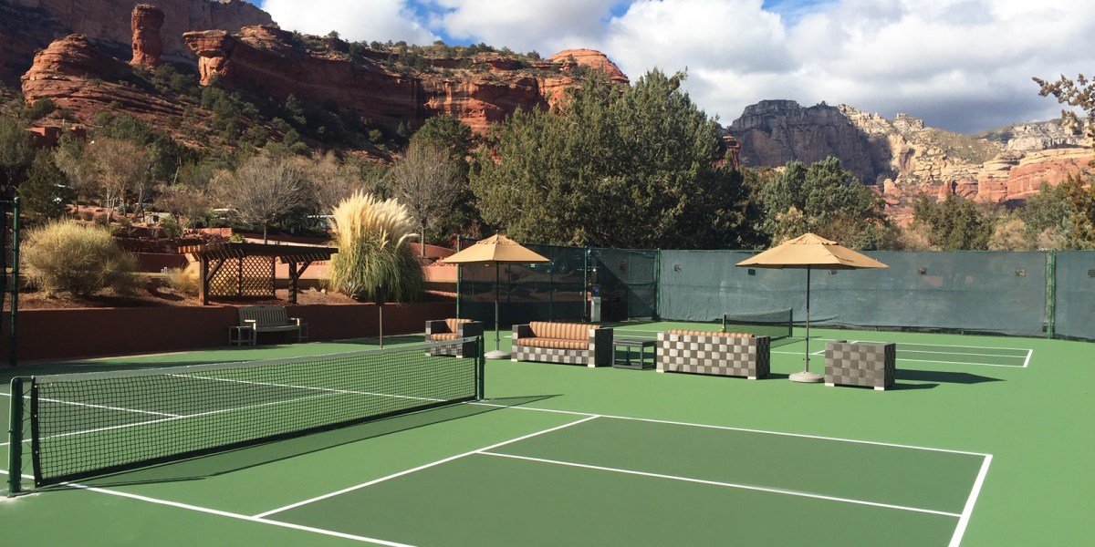 Enchantment Resort Pickleball Courts