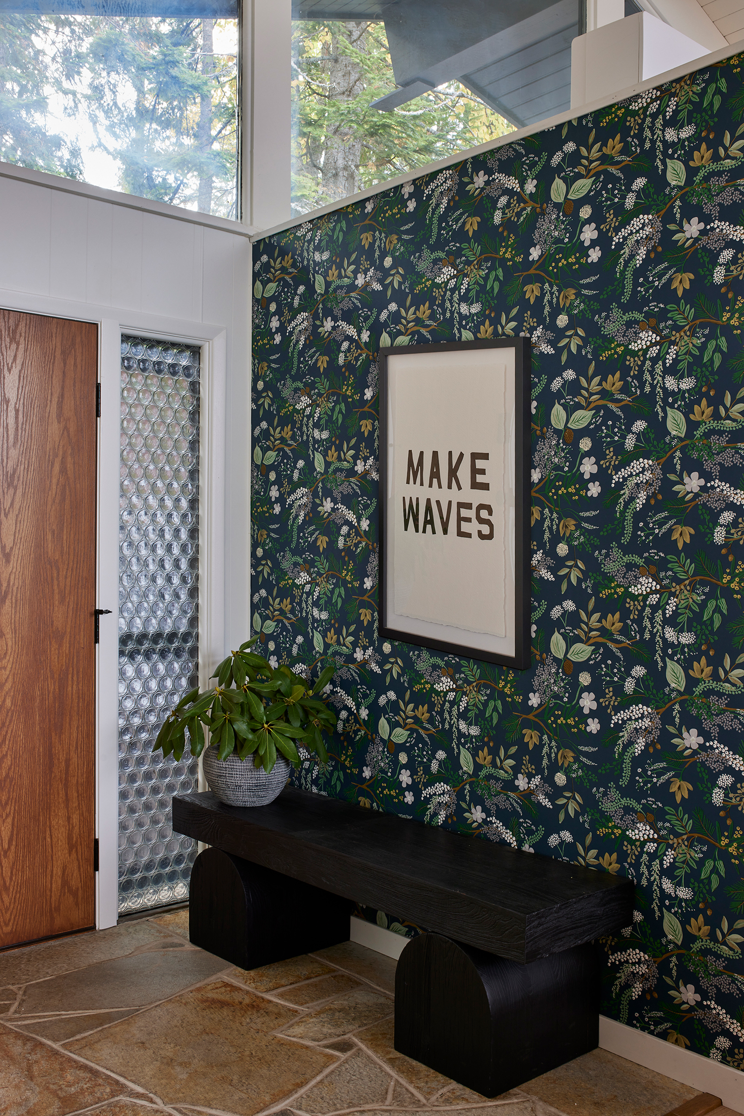 Entry in Idaho Cabin by Lucas Browning Design