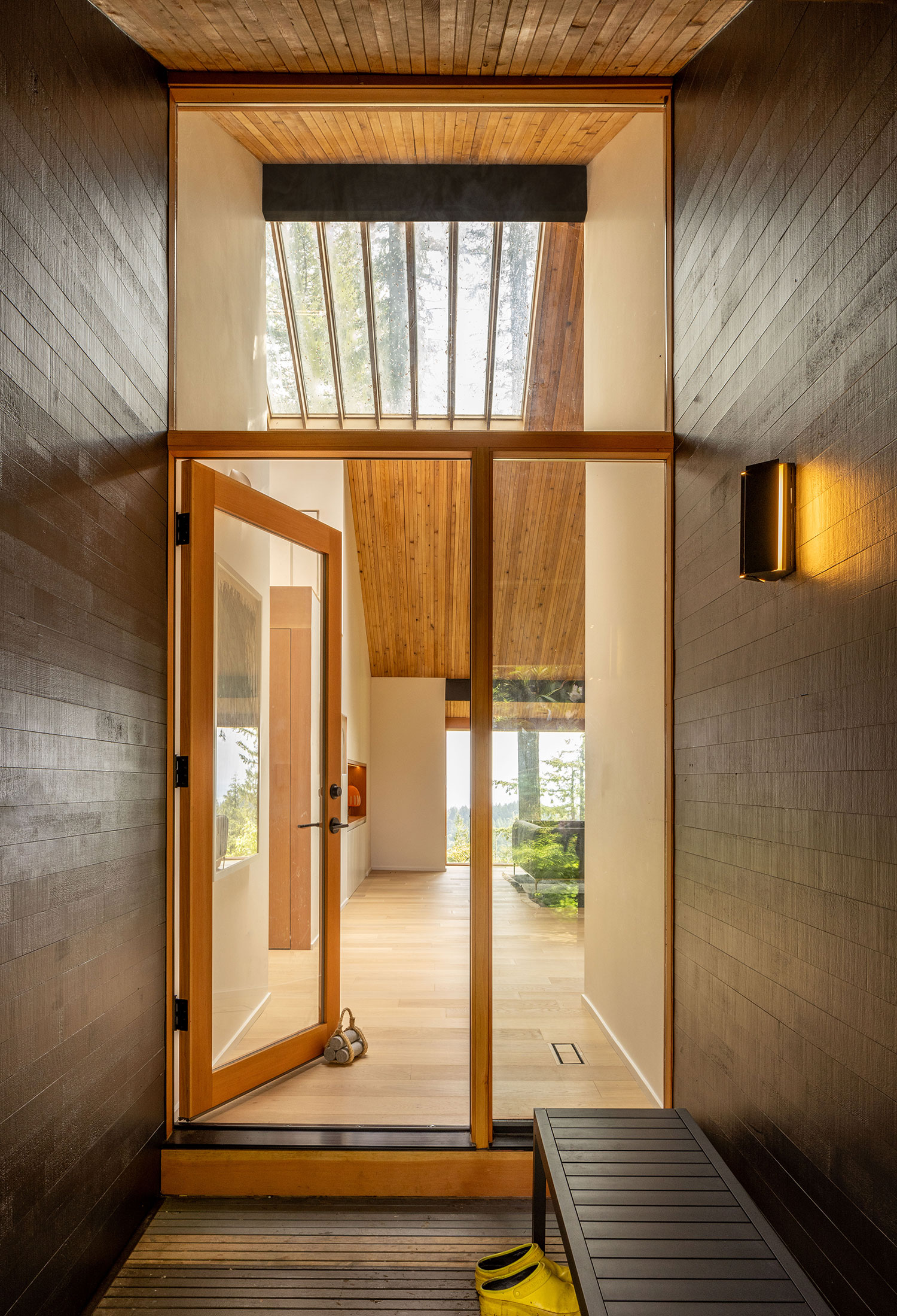 Entry in Mori House by SHED Architecture