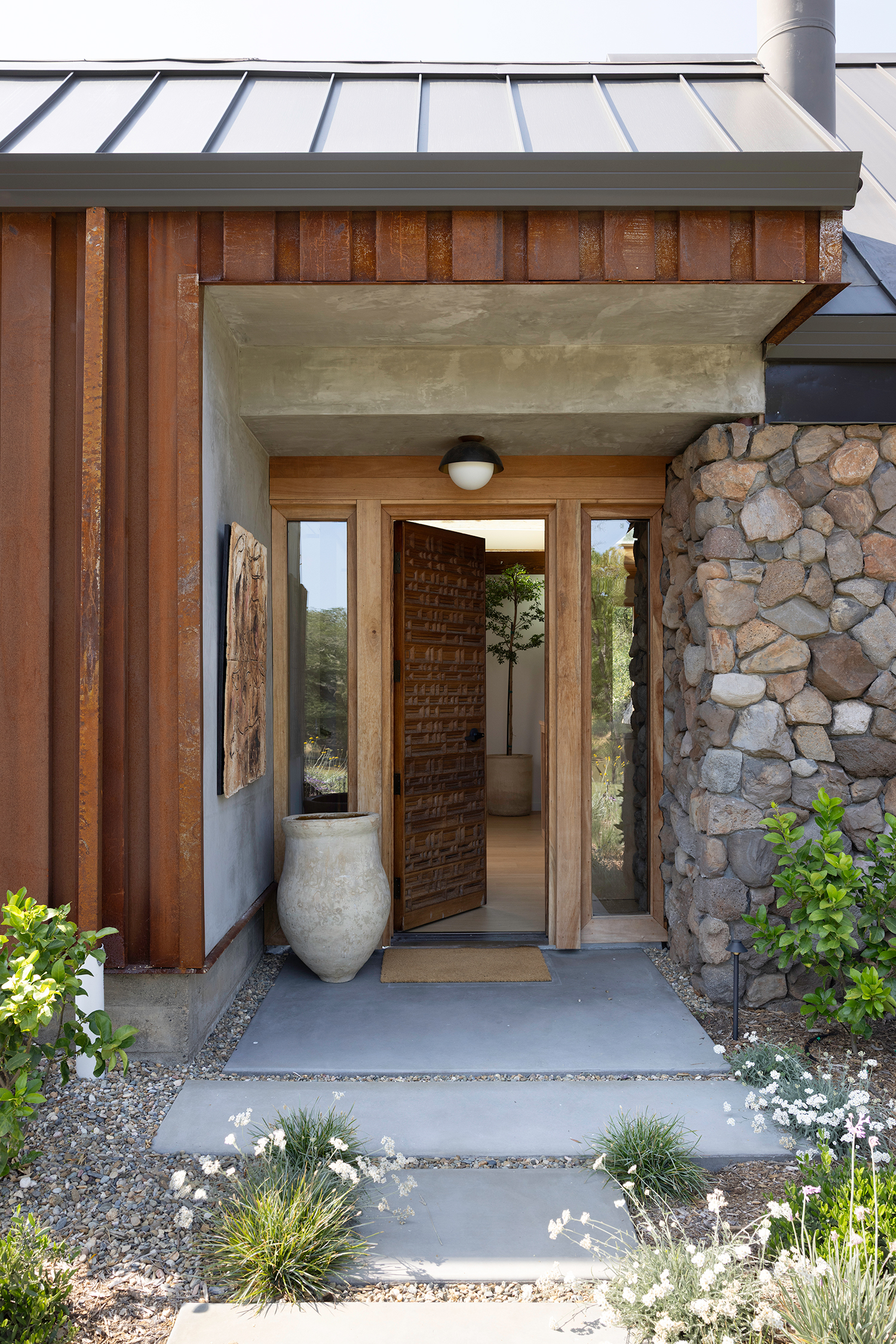 Entry Sonoma House by Westward Atelier
