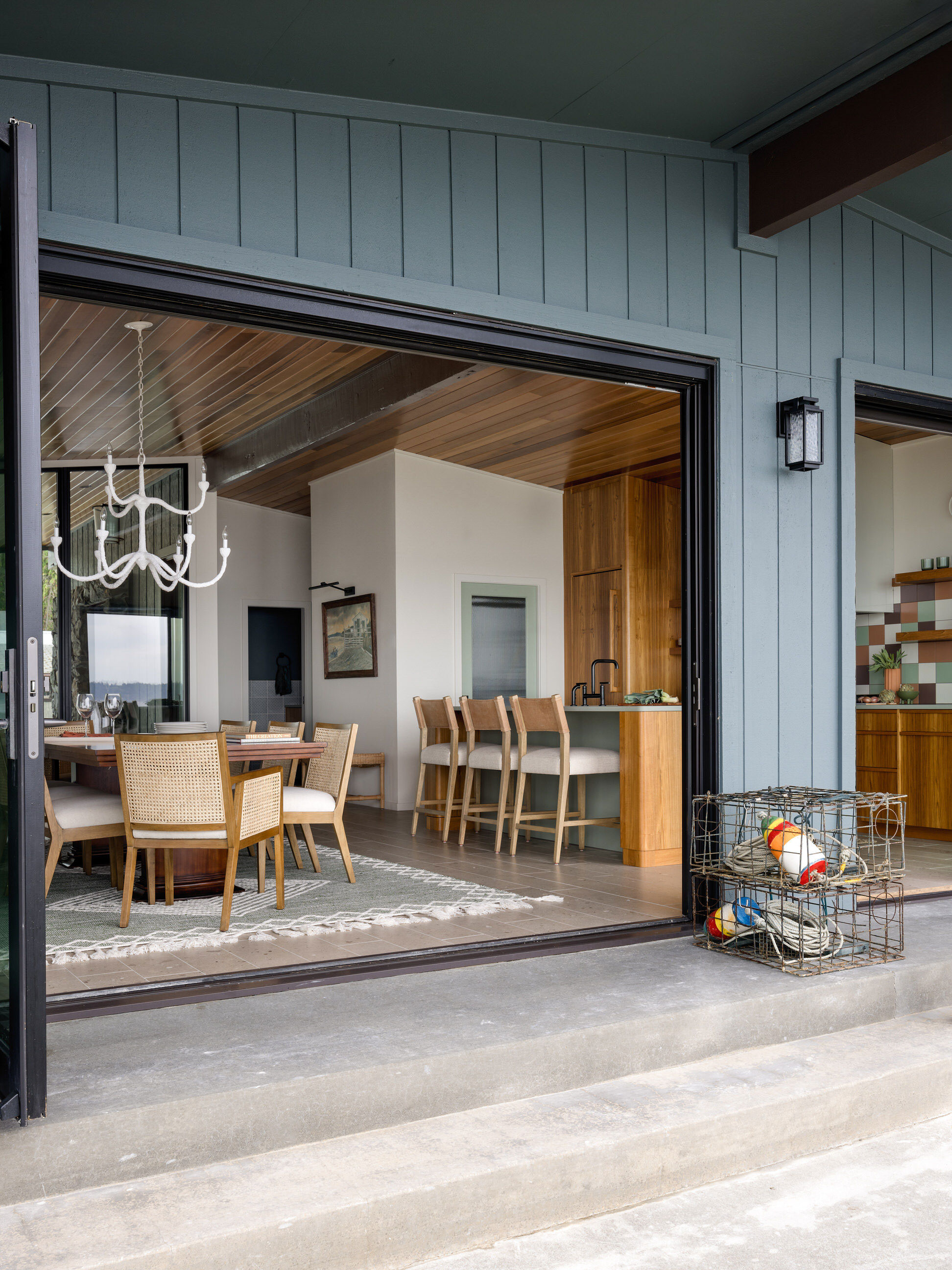 Exterior in Camano Island Cabin by Shannon Adamson