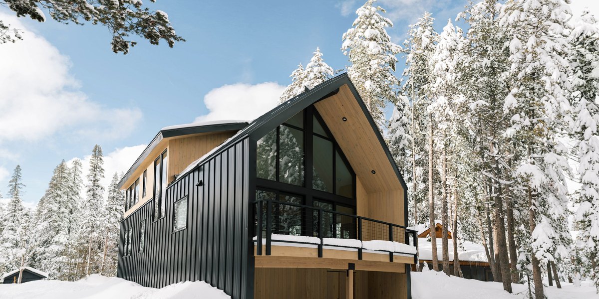 Exterior in Lake Tahoe House by Hedda