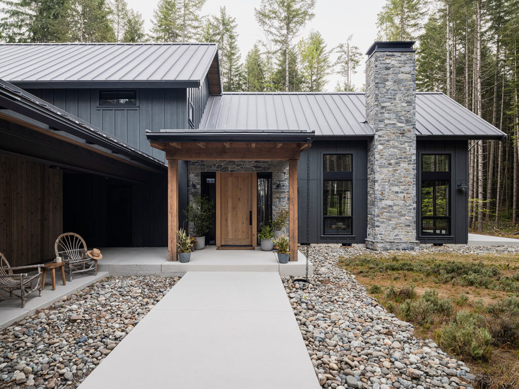 Exterior of Mt Rainier Vacation Home by White Label Interiors