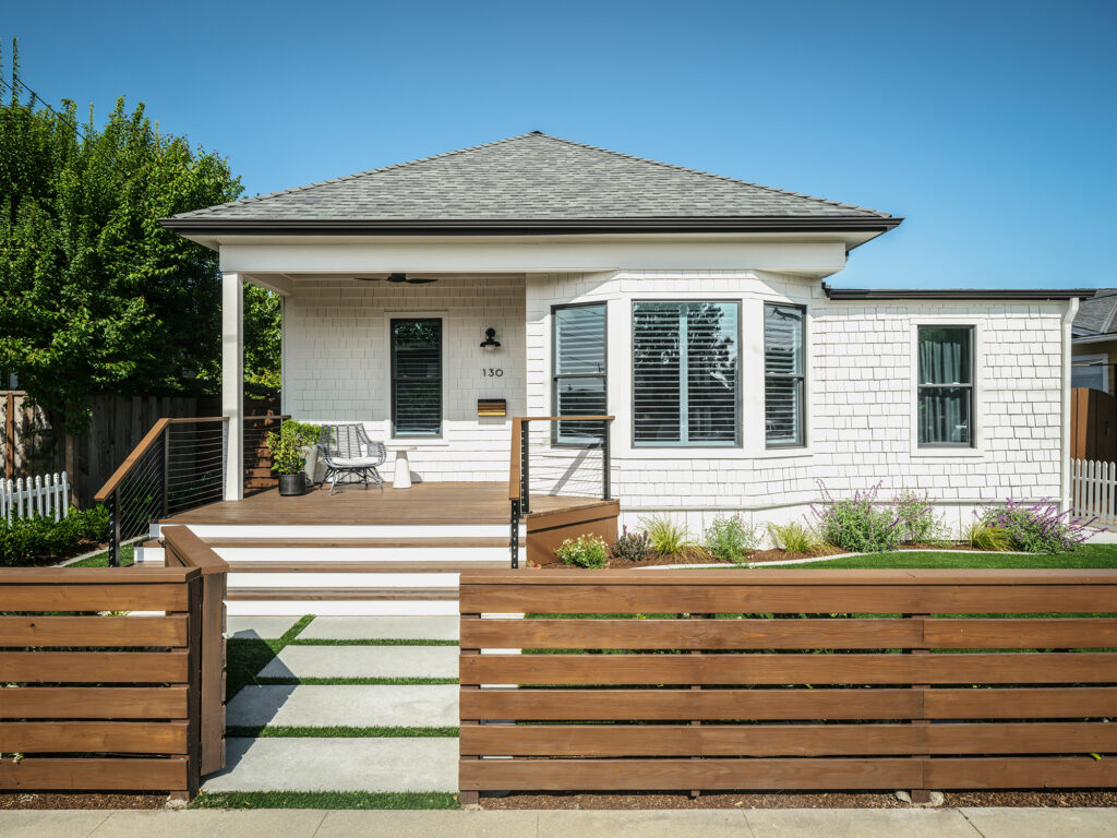 Exterior in Santa Cruz Bungalow by Christie Tyreus