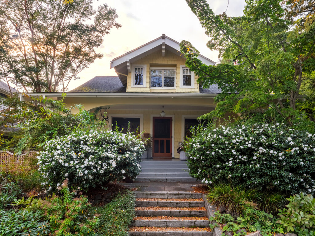 Exterior Seattle Craftsman by Anne Corgan