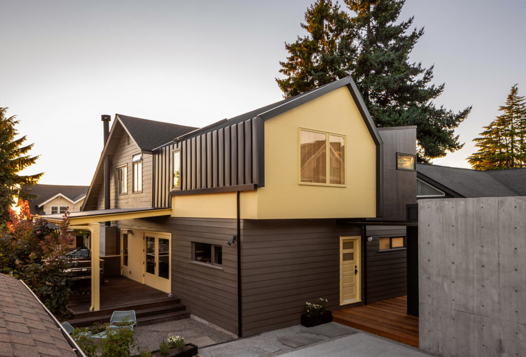 Exterior of Seattle Craftsman by Best Practice Architecture