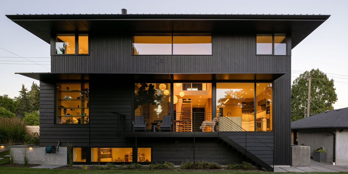 Exterior in Seattle House by Analog Architecture and Design