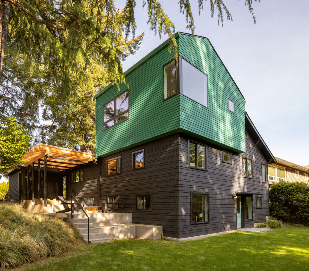 Exterior Seattle House by Best Practice Architecture