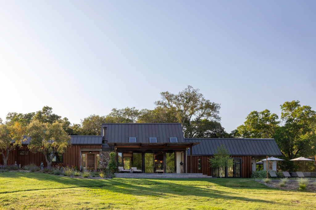 Exterior Sonoma House by Westward Atelier