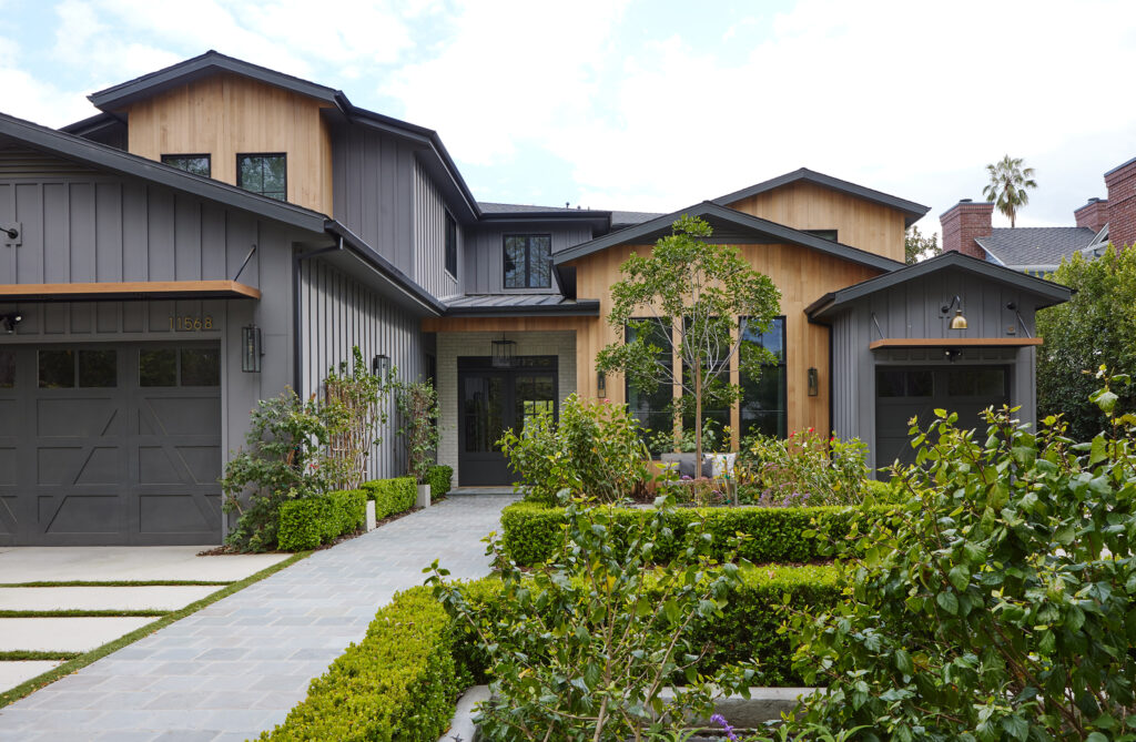 Exterior in Studio City House by Lucas Browning Design