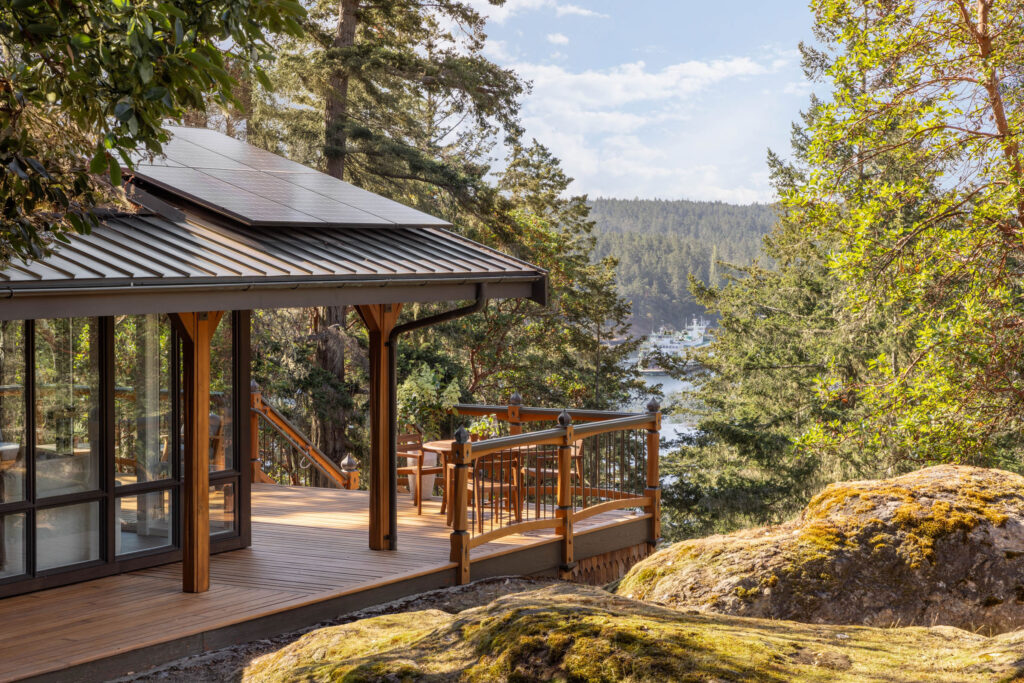 Exterior Views Orcas Island Cottage