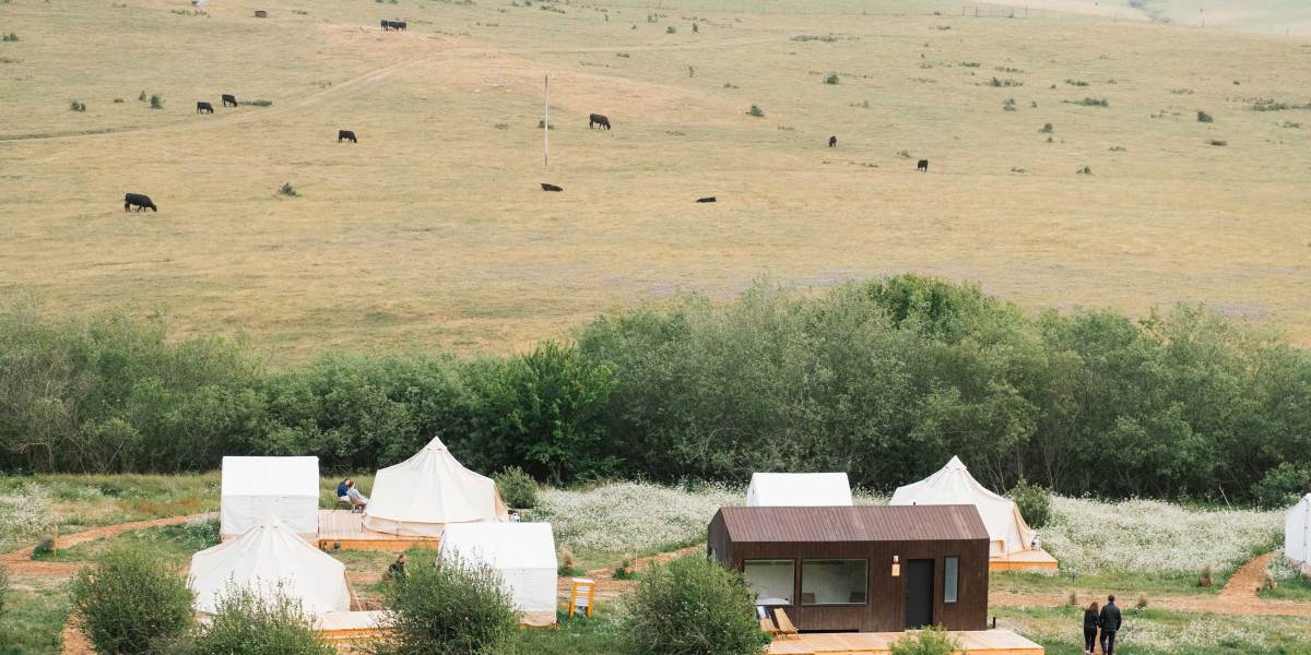 Cabin and Glamping Tents