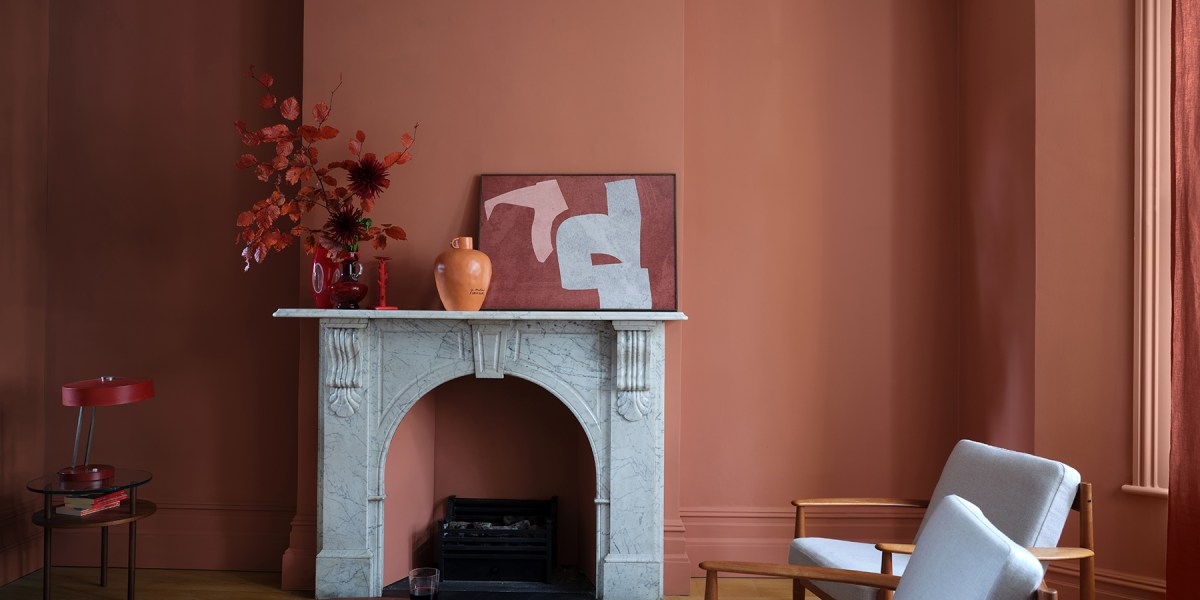 Farrow & Ball Dead Flat in Red Earth