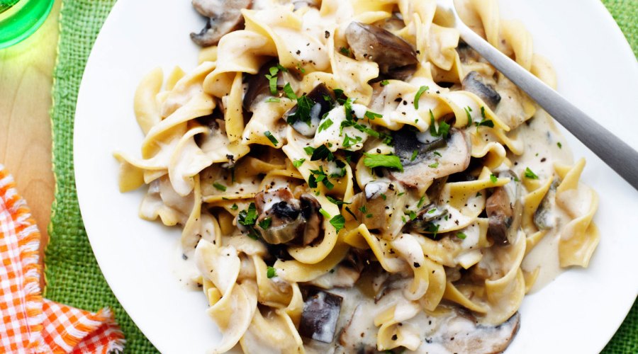 Eggplant Stroganoff