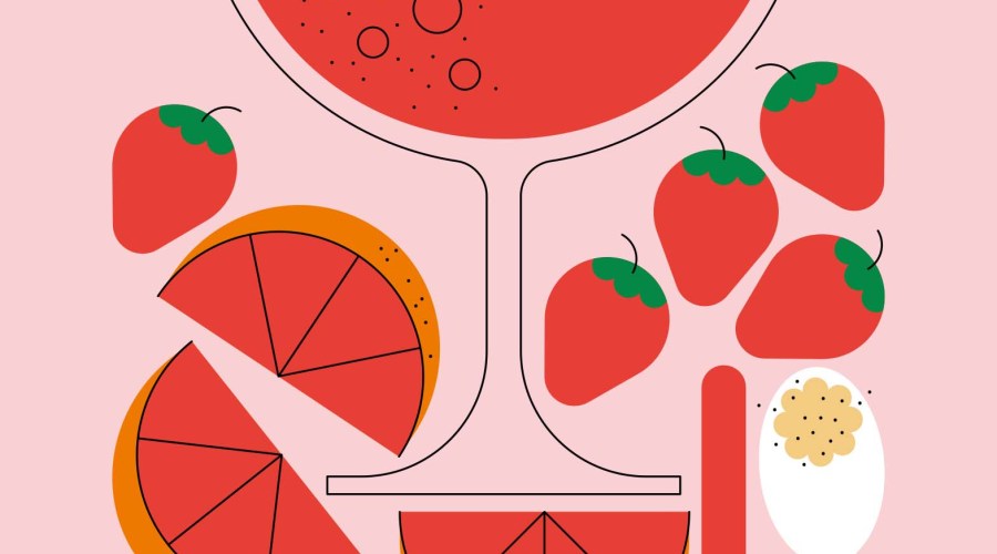 feel good smoothies grapefruit illustration